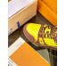Louis Vuitton Men's LV Trainer Sneakers In Jaune Leather