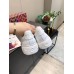 Louis Vuitton White Time Out Sneakers with Pink Printed