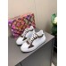 Louis Vuitton Time Out Sneakers In White Leather with Monogram
