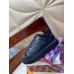 Louis Vuitton Black Time Out Sneakers with Shearling Lining