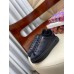 Louis Vuitton Black Time Out Sneakers with Shearling Lining