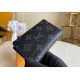 Louis Vuitton Pocket Organizer In Monogram Eclipse Canvas M61696