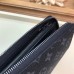 Louis Vuitton Zippy Wallet Vertical In Monogram Eclipse Canvas M62295