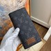 Louis Vuitton Brazza Wallet In Monogram Eclipse Canvas M69260