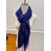 Louis Vuitton Blue Monogram Shawl M72412