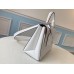 Louis Vuitton Grenelle MM Bag In White Epi Leather M53690
