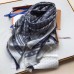 Louis Vuitton Blue Studdy Denim Monogram Shawl M73698