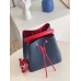 Louis Vuitton Neonoe MM Bag In Indigo Epi Leather M54367