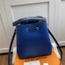 Louis Vuitton Neonoe MM Bag In Blue Epi Leather M55935
