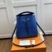 Louis Vuitton Neonoe MM Bag In Blue Epi Leather M55935