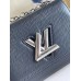 Louis Vuitton Twist MM Bag In Black Epi Leather M50282