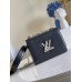 Louis Vuitton Twist MM Bag In Black Epi Leather M50282