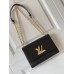 Louis Vuitton Twist MM Bag In Black Epi Leather M54804