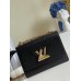 Louis Vuitton Twist MM Bag In Black Epi Leather M54804