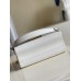 Louis Vuitton Twist MM Bag In White Epi Leather M55513