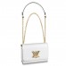 Louis Vuitton Twist MM Bag In White Epi Leather M55513
