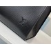 Louis Vuitton Onthego MM Bag In Black Epi Leather M56080