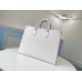 Louis Vuitton Onthego MM Bag In White Epi Leather M56081