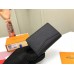 Louis Vuitton Pocket Organizer In Black Taiga Leather M30283
