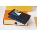 Louis Vuitton Pocket Organizer In Black Taiga Leather M30787