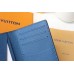 Louis Vuitton Pocket Organizer In Black Taiga Leather M30787