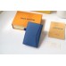 Louis Vuitton Pocket Organizer In Blue Taiga Leather M30790