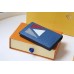 Louis Vuitton Pocket Organizer In Blue Taiga Leather M30790