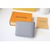Louis Vuitton Multiple Wallet In Grey Taiga Leather M30799