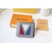 Louis Vuitton Multiple Wallet In Grey Taiga Leather M30799