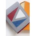 Louis Vuitton Multiple Wallet In Grey Taiga Leather M30799