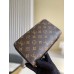 Louis Vuitton Zippy XL Wallet In Monogram Macassar Canvas M61506