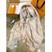 Louis Vuitton Beige So Shine Monogram Shawl M76337
