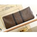 Louis Vuitton Keepall Bandouliere 55 Bag In Monogram Macassar Canvas M56714