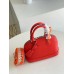 Louis Vuitton Epi Alma BB Bag With Jacquard Strap M57429