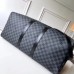 Louis Vuitton Keepall Bandouliere 55 Bag In Damier Graphite Canvas N41413