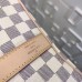 Louis Vuitton Keepall Bandouliere 55 Bag In Damier Azur Canvas N41429