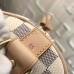 Louis Vuitton Keepall Bandouliere 55 Bag In Damier Azur Canvas N41429