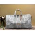 Louis Vuitton Keepall Bandouliere 50 Bag In Damier Salt Canvas N50069
