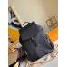 Louis Vuitton Outdoor Backpack In Black Taigarama M30417