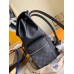 Louis Vuitton Outdoor Backpack In Black Taigarama M30417