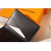 Louis Vuitton Pocket Organizer In Taurillon Shadow Leather M80038