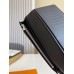 Louis Vuitton Brazza Wallet In Taurillon Shadow Leather M80042