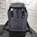 Louis Vuitton Zack Backpack In Damier Graphite Canvas N40005