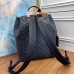 Louis Vuitton Utility Backpack In Damier Graphite Canvas N40279