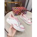 Louis Vuitton Time Out Sneakers In Damier Azur and Leather