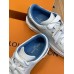 Louis Vuitton Time Out Sneakers with Blue Signature Back