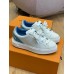 Louis Vuitton Time Out Sneakers with Blue Signature Back