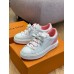 Louis Vuitton Time Out Sneakers with Pink Signature Back