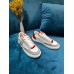 Louis Vuitton Charlie Sneakers In White Leather With Red Detail