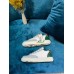 Louis Vuitton Charlie Sneakers In White Leather With Vert Detail